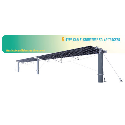R-Type Cable-Structure Solar Tracker